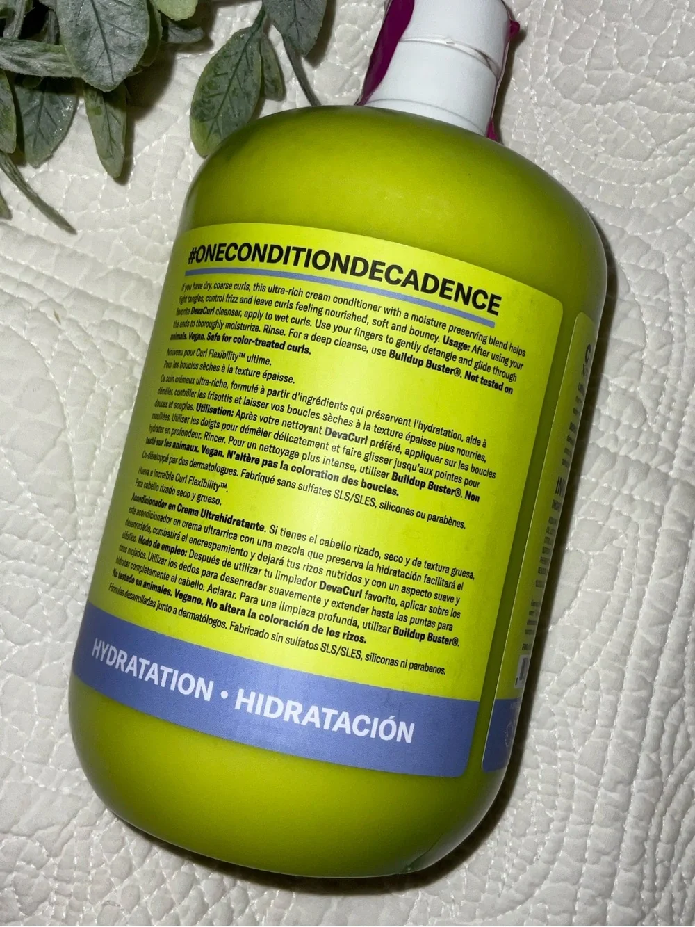 32oz DevaCurl One Condition Decadence Cream Conditioner